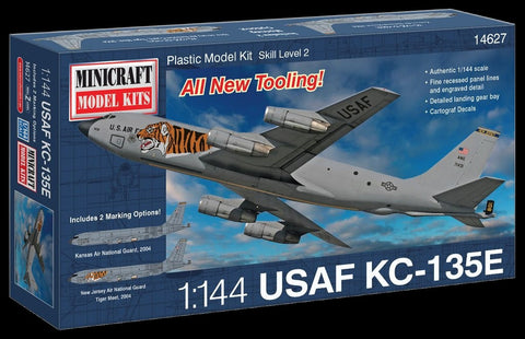 Minicraft Model Aircraft 1/144 KC135E USAF Air National Guard Aircraft Kit
