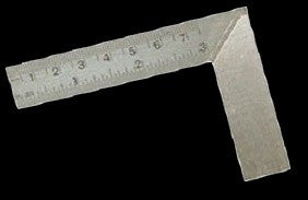 Excel Tools 3” Carbon Steel Machine Square 90° Angle (Boxed)