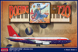 Roden Aircraft 1/144 B720 Starship One Led Zeppelin, Elton John Band Tour Passenger Airliner Kit