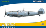 Eduard Aircraft 1/32 Bf109E3 1/JG2 Fighter Germany 1940 Wkd. Edition Kit