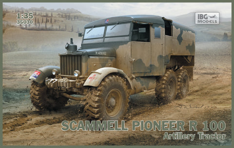 IBG Military Models 1/35 Scammell Pioneer R100 Artillery Tractor Kit
