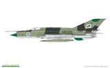 Eduard Aircraft 1/144 MiG21BIS Fighter Dual Combo Ltd. Edition Kit