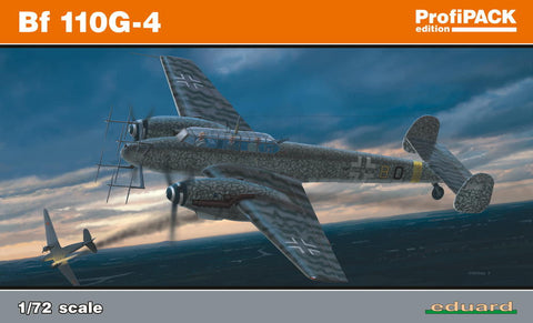 Eduard Aircraft 1/72 Bf110G4 Fighter Profi-Pack Kit
