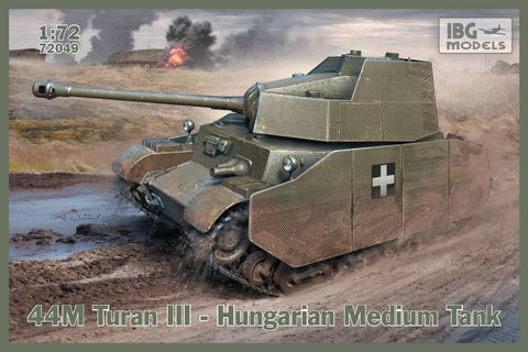 IBG Military Models 1/72 44M Turan III Hungarian Medium Tank Kit