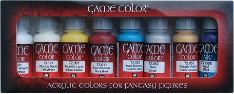 Vallejo Acrylic 17ml  Bottle High Elves Game Color Paint Set (8 Colors)