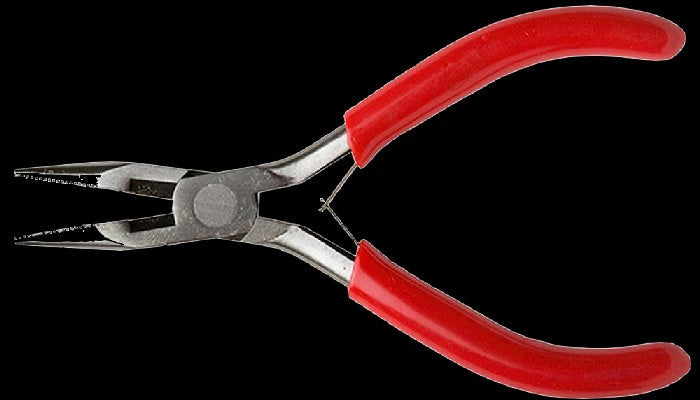 Excel Tools 5" Spring Loaded Soft Grip Needle Nose Pliers w/Side Cutter