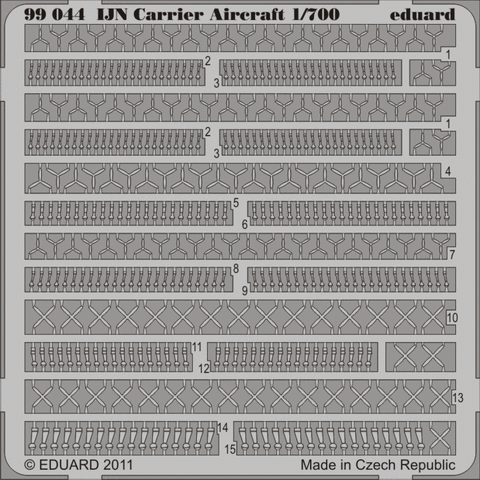 Eduard Details 1/700 Ship- IJN Carrier Aircraft