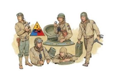 Dragon Military Models 1/35 US Tank Crew NW Europe 1944 (5) Kit