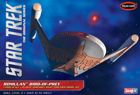 Polar Lights Sci-Fi 1/1000 Star Trek Romulan Bird of Prey Snap Kit