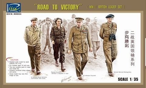 Riich Models Clearance Sale 1/35 Road to Victory WW2  Kit