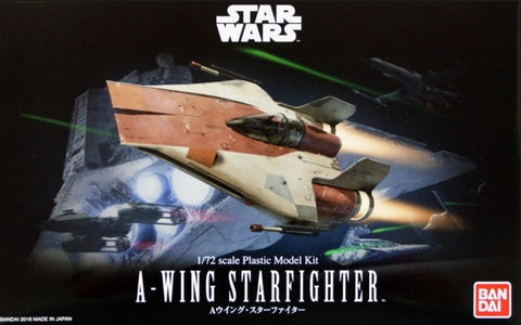 Bandai 1/72 Star Wars Return of the Jedi: A-Wing Starfighter Kit