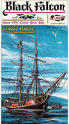 Atlantis Model Ships 1/100 Black Falcon Pirate Ship Kit