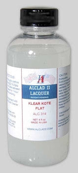 Alclad II 4oz. Bottle Clear Coat Flat