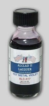 Alclad II 1oz. Bottle Transparent Hot Metal Violet Lacquer