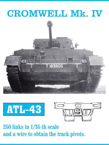 Friulmodel Military 1/35 Cromwell Mk IV Track Set (250 Links)