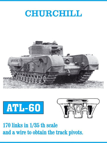Friulmodel Military 1/35 Churchill Track Set (170 Links)