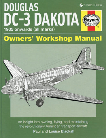 Motor Books Douglas DC3 Dakota 1935 Onwards Owners Workshop Manual