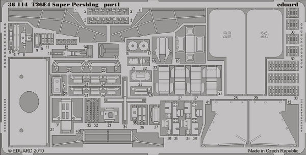 Eduard Details 1 35 Armor- T26e4 Super Pershing For Hbo – Hobbymodels.com