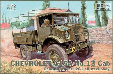 IBG Military 1/72 Chevrolet C15A Cab 13 General Service Military Truck Kit