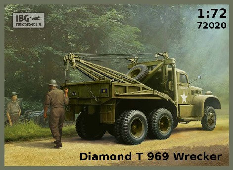 IBG Military Models 1/72 Diamond T 969 Wrecker Truck Kit