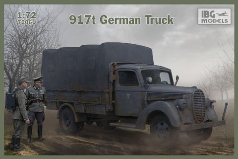 IBG Military Models 1/72 917t German Truck Kit