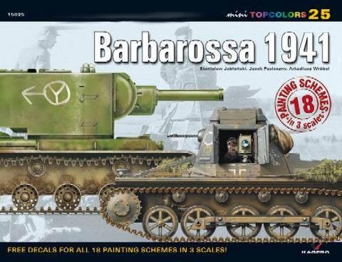 Kagero Books 	Mini Topcolors: Barbarossa 1941