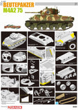 Cyber-Hobby Military 1/35 Beutepanzer M4A2 75 Tank Ltd. Edition Kit