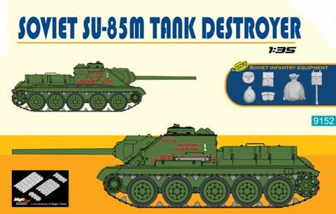 Cyber-Hobby Military 1/35 Soviet SU-85M Tank Destroyer (Orange Box) Kit
