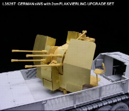 Lion Roar Details 1/35 Upgrade Set for WWII German sWS w/2cm FlaK Gun