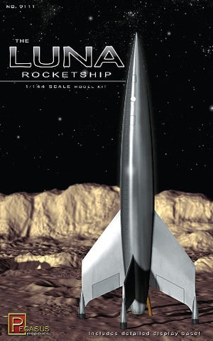 Pegasus Hobbies Sci-Fi & Space 1/144 Luna Rocketship Kit