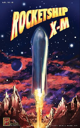 Pegasus Hobbies Sci-Fi & Space 1/144 Rocketship X-M Kit