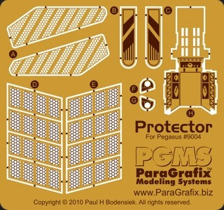 Paragraphix Details 1/1400 Galaxy Quest: NSEA Protector Photo-Etch Set for PGH