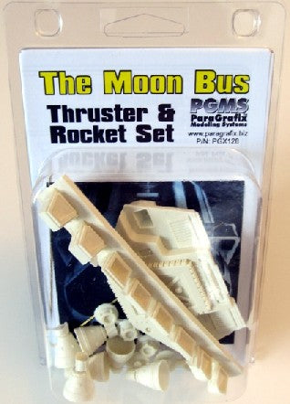Paragraphix Details 1/50 Space Odyssey: Moon Bus Thruster & Rocket Resin Set for MOE