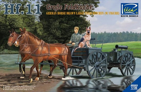Riich Models Clearance Sale 1/35 Ger Horse Drawn Field Kitchen Kit