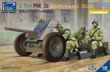 Riich Military 1/35 3.7cm PaK36 Anti-Tank Gun (2) Kit