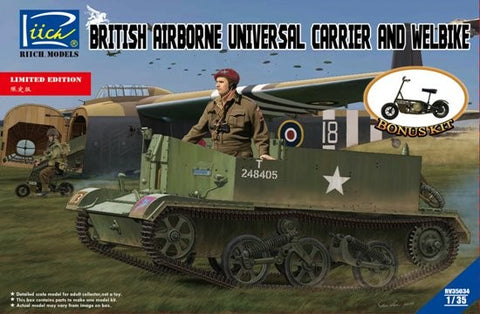 Riich Models Clearance Sale 1/35 Brit Airborne Univ Carrier Kit