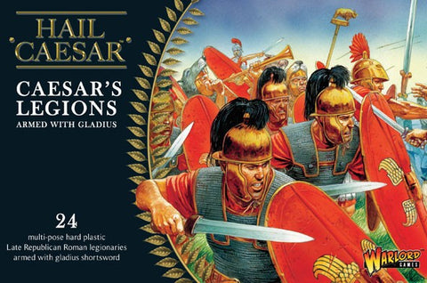 Warlord Games 28mm Hail Caesar: Caesar's Legions w/Gladius (24) (Plastic) Kit