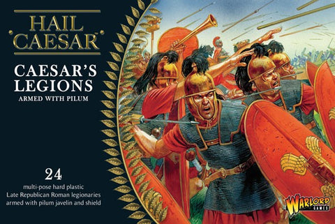 Warlord Games 28mm Hail Caesar: Caesar's Legions w/Pilum (24) (Plastic) Kit