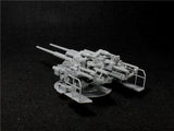 ModelCollect Military 1/72 WWII German 128mm Flak40 Zwilling Gun (New Tool) Kit