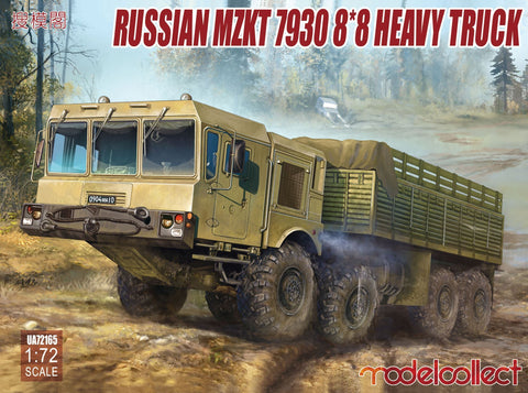 ModelCollect Military 1/72 Russian MZKT 7930 8x8 Heavy Truck Kit