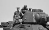 ICM Military 1/35 Soviet Tanks Riders 1943-1945 (4) Kit