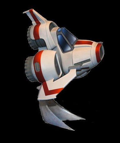 Moebius Models Sci-Fi Battlestar Galactica SD: Colonial Viper Mk II Fighter Snap Kit
