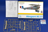 Eduard Aircraft 1/72 Nieuport Ni17 BiPlane 1916 Wkd Edition Kit