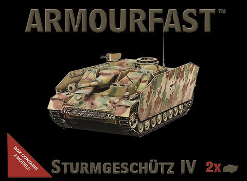 Armourfast Military 1/72 Sturmgeschutz IV Tank (2) Kit