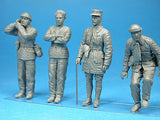 MiniArt Military Models 1/35 French Tank Crew (5) Kit