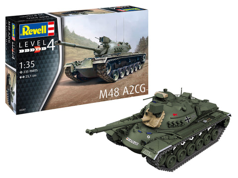 Revell Germany Military 1/35 M48/A2CG Tank Kit