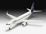 Revell Germany Aircraft 1/144 Embraer 190 Lufthansa Passenger Airliner (Re-Issue w/New Livery) Kit