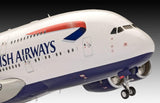 Revell of Germany 1/144 A380-800 British Airways Commercial Airliner Kit