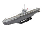 Revell Germany Ship 1/144 German U-Boat Type VIIC Submarine 40th Anniversary Collector Edition Kit w/paint & glue