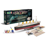 Revell Germany Ship 1/400 RMS Titanic Ocean Liner 100th Anniversary (includes postcards) w/Paint & Glue Kit